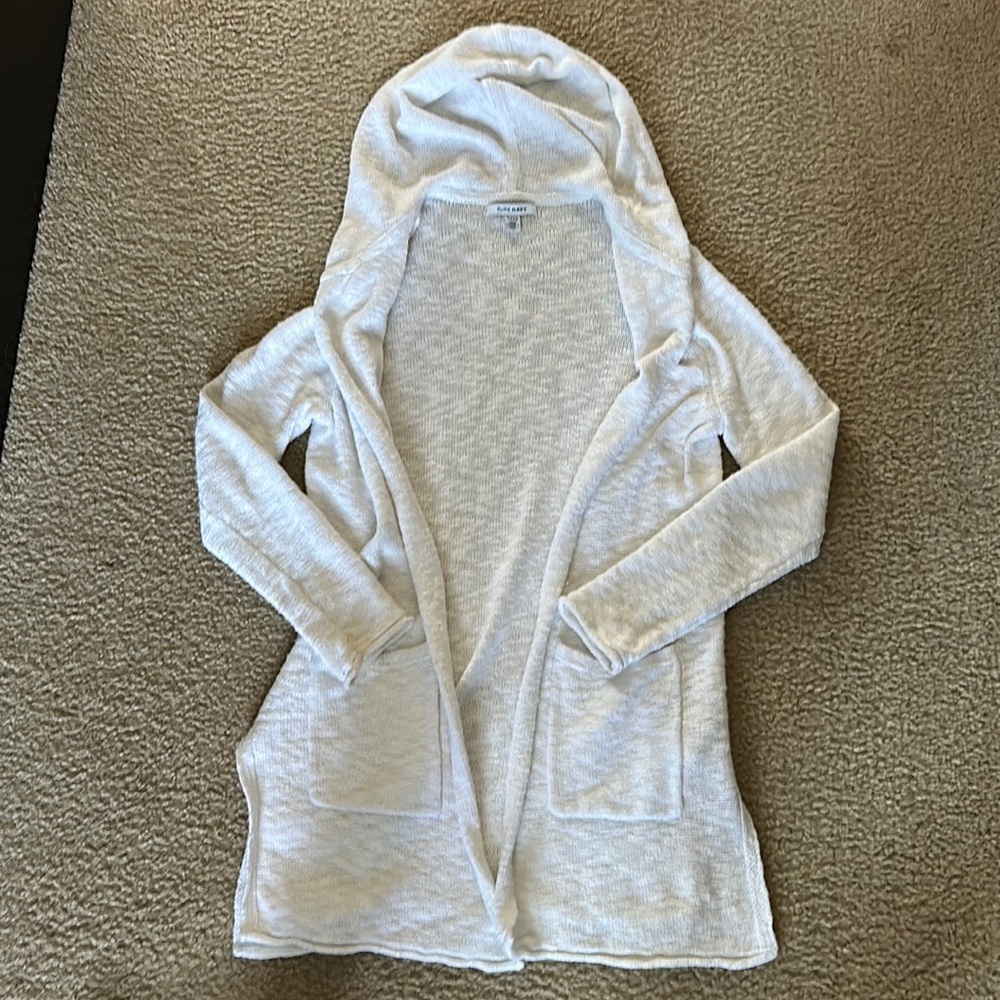White Cardigan S